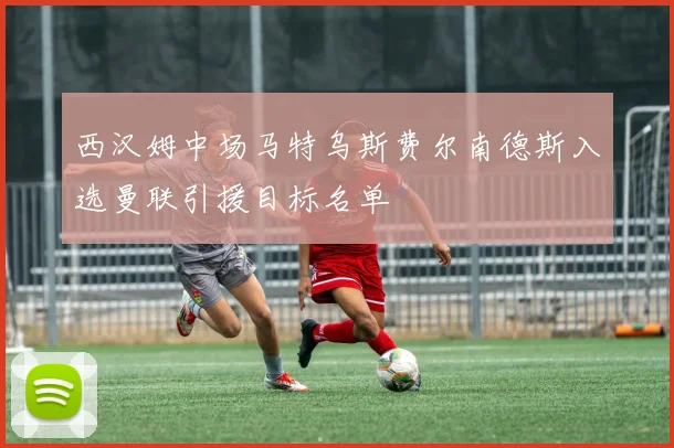 西汉姆中场马特乌斯费尔南德斯入选曼联引援目标名单